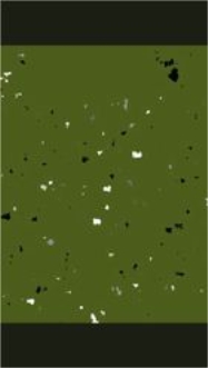 A green speckled surface with white specks

AI-generated content may be incorrect.
