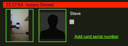 A close-up of a person's profile

Description automatically generated