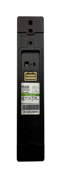 A close-up of a black device

Description automatically generated