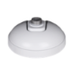 A white round object with a bolt

Description automatically generated