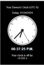 A screenshot of a clock

Description automatically generated